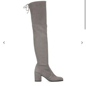 Stuart Weitzman Tieland over the knee suede boots